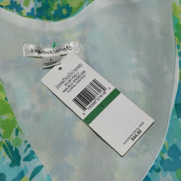JOHNPAULRICHARD Multicolored Top  NWT - Picture 5 of 5